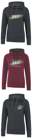 Rage Lacrosse Ladies Vintage Hooded Pullover